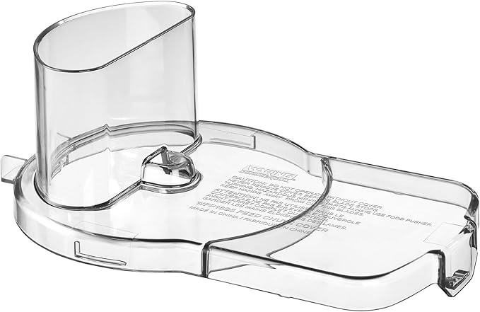 Waring Commercial WFP16S5 Food Processor Continuous Feed Chute Lid Clear, 6.7 x 4 x 10.4 inches