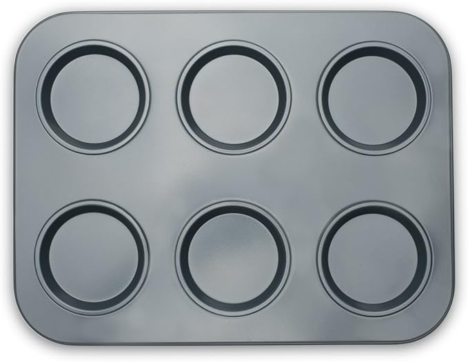 Fox Run Large Muffin Top Pan, 14 x 10.5 x 0.5 inches, Metallic