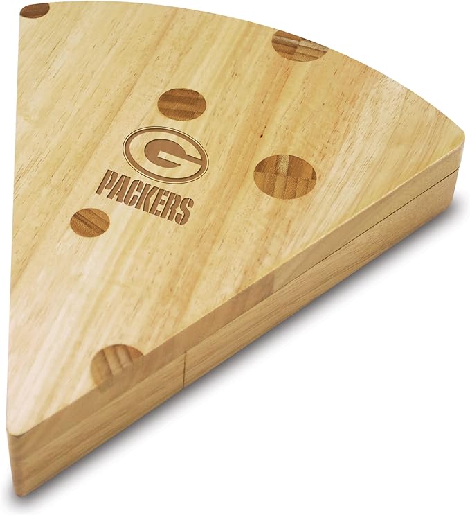 NFL Green Bay Packers Swiss Cheese Set with Cheese Tools