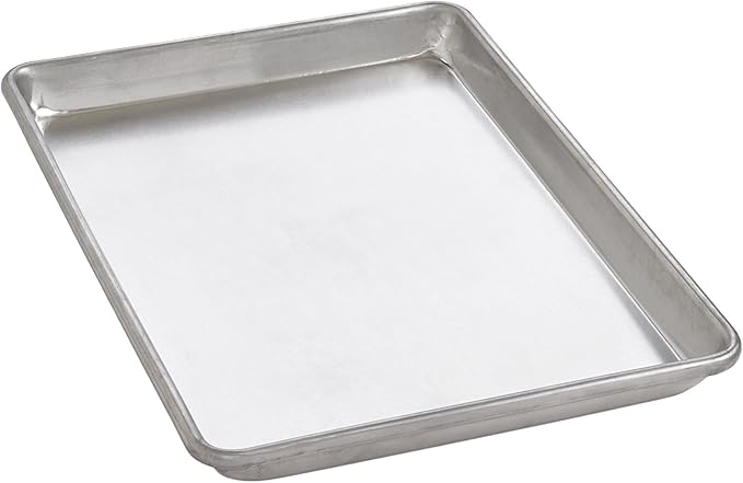 Mrs. Anderson’s Baking Quarter Sheet Pan, 9.5-Inches x 13-Inches, Heavyweight Commercial Grade 19-Gauge Aluminum
