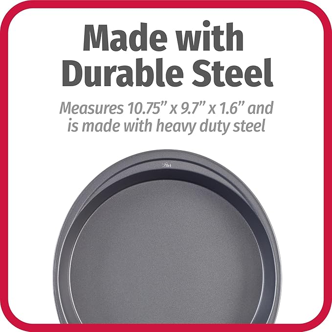 GoodCook 9-Inch Round Nonstick Cake Pan Set (2-Pack) – Heavy-Duty Carbon Steel Bakeware with Easy-Clean Non-Stick Coating – Oven & Dishwasher Safe Baking Pans for Layer Cakes, Cheesecakes, and More