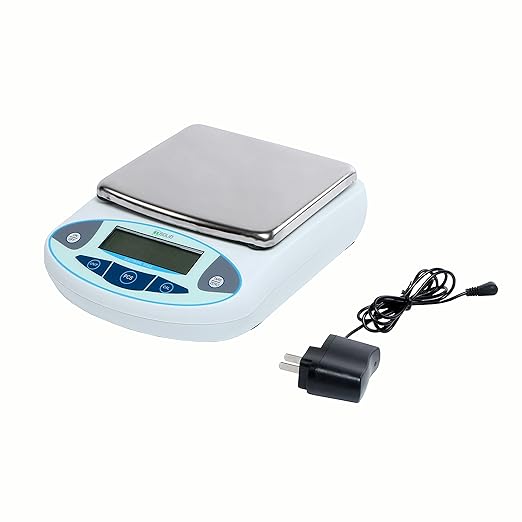 U.S. Solid Digital Precision Analytical Balance 5000g x 0.01g, High Precision Electronic Scale for Laboratory, Jewelry, Industrial Use