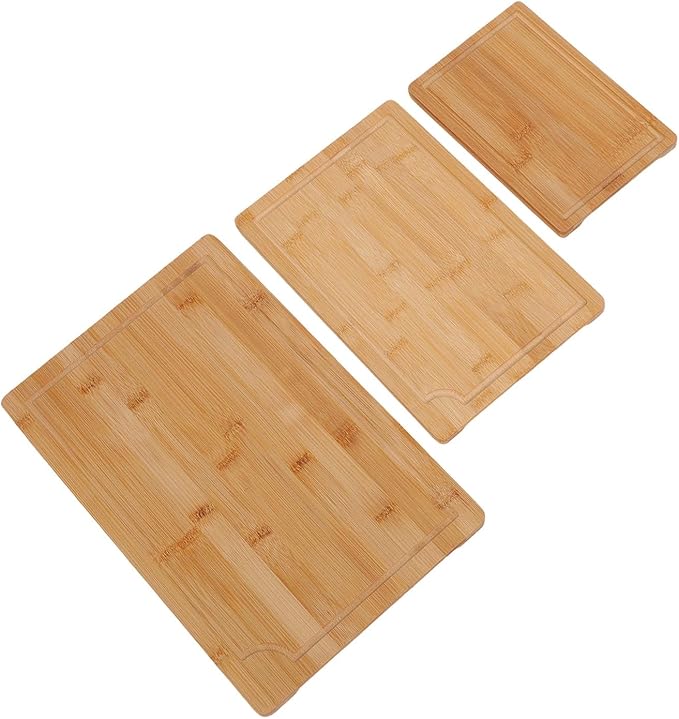 Chopping Board, Cutting Boards With Groove And Handle For Meat Vegetable Cheese, Heavy Duty Kitchen Serving Tray Chopping Board,Large Wooden Cutting Boards