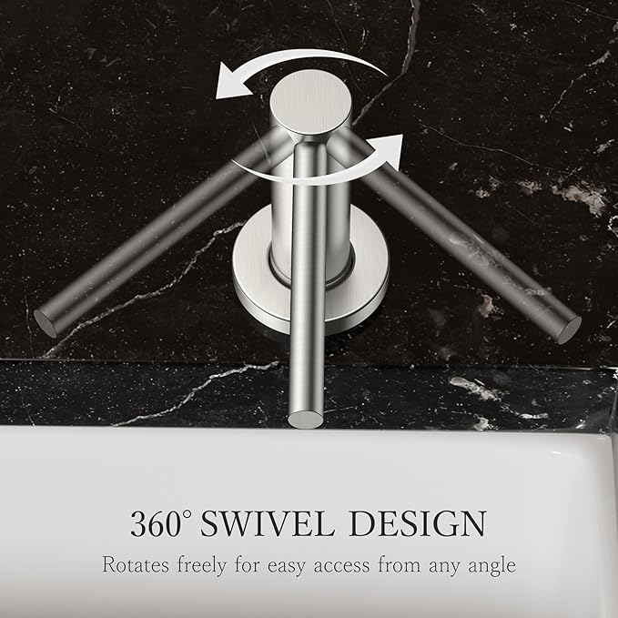 FORIOUS Soap Dispenser for Kitchen Sink, Stainless Steel Liquid Dish Soap Dispenser Pump with Top Refill 17oz Soap Bottle, Brushed Nickel Built in Sink Lotion Dispenser for Kitchen Countertop
