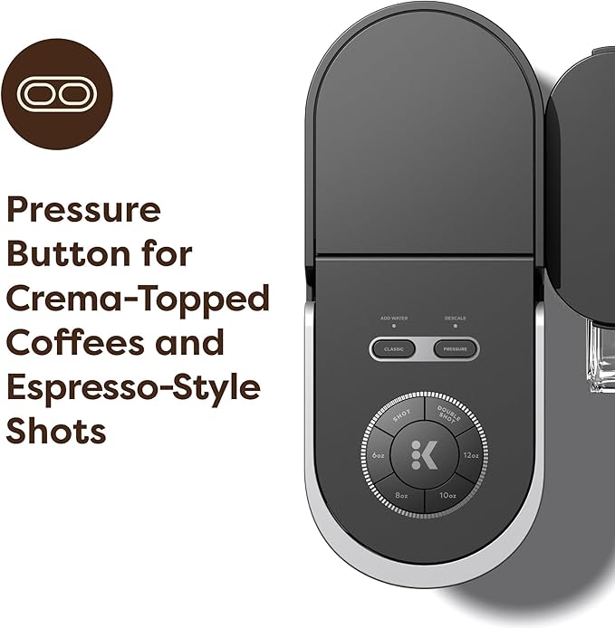 Keurig K-Crema Single Serve Coffee Maker