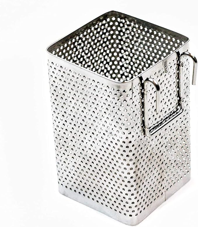 Dishwasher Chopstick Basket – 2.75" x 2.75" x 3.93" Stainless Steel Utensil Holder, Rust-Resistance Chopstick Holder for Dishwasher Basket – Hanging Caddy for Organizing Chopsticks, Straws & Teaspoons