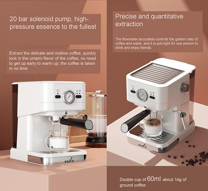Cafe Premier Series All-in-One Coffee Machine, Espresso, Cold Brew, Grinder, Frother, Silver, Refurbished