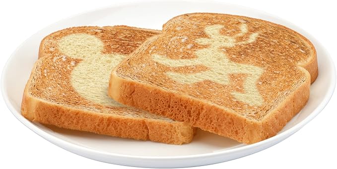 Disney Mickey & Pluto 2-Slice Toaster by Select Brands - Fast Toaster with Wide Slots, Toast Lift & Crumb Tray - Kitchen Essential for Sandwich Bread, Breakfast & Bagels