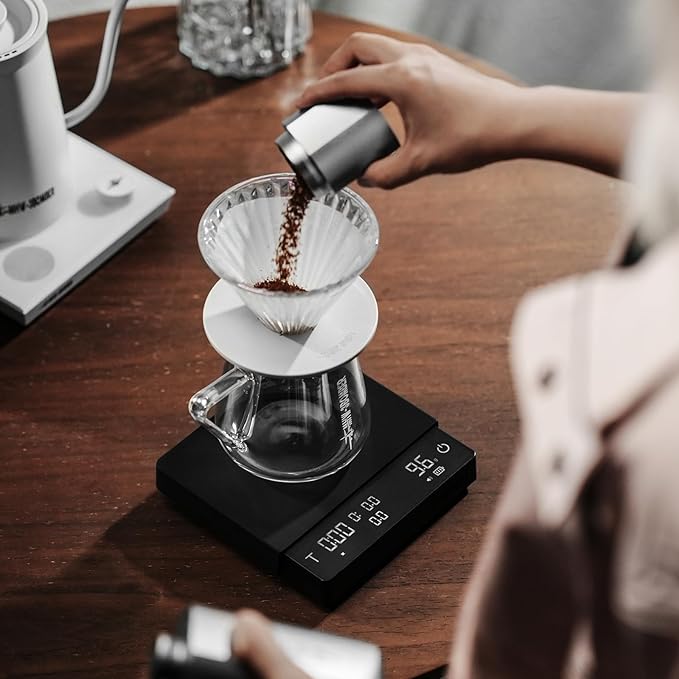 Latte Art Pitcher & Coffee Scale Set