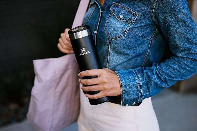 Stanley Transit FlipTop Mug 20 oz Black 2.0
