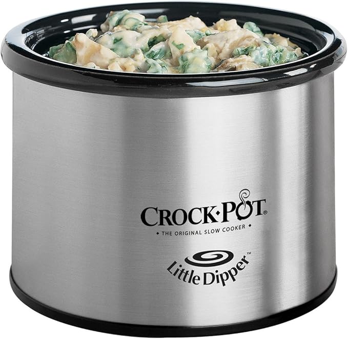 Crock-Pot 6-Quart Countdown Programmable Oval Slow Cooker with Dipper, Stainless Steel, SCCPVC605-S
