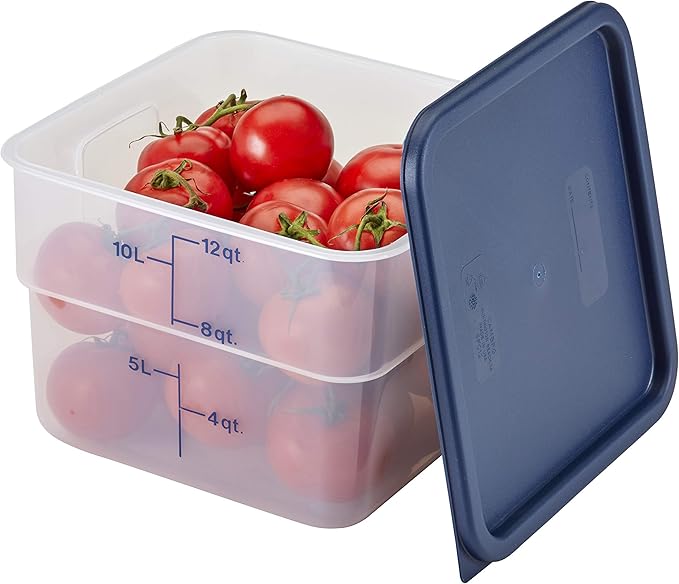 Cambro 12SFSPP190 12 qt Polypropylene Food Storage Container - CamSquare® Case of 6