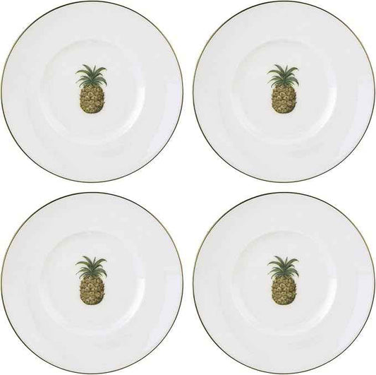 Lenox 897296 British Colonial Bamboo Dessert Plates, Set of 4