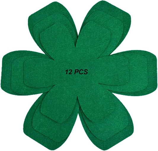 Pot and Pan Protectors 12 Pack 3 Different Sizes Pot Separator for Stacking Cookware Protectors Pan and Pot Dividers Pads Protect Glass Ceramic Dish Plates from Slipping Scratching Marring