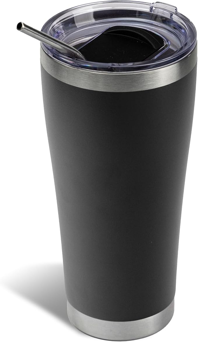 The Memory Company Officially Licenced NFL 30OZ Tumbler Set - 2-Pack Home & Away Stainless Steel Insulated Tumblers with Straws, Double Wall Vacuum Sealed Football Fan Drinkware