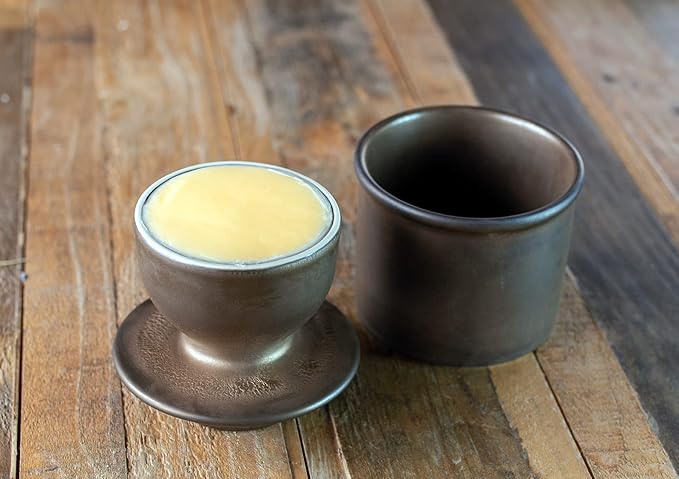 Butter Bell - The Original Butter Bell Crock by L. Tremain, a Countertop French Ceramic Butter Dish Keeper for Spreadable Butter, French Ceramic Butter Dish Keeper, Specialty (Bronze Matte)