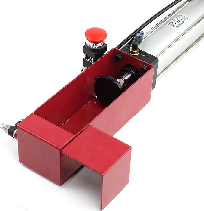 SNS Aluminum Can Crusher Heavy Duty for Recycling 12 Oz. and 16 Oz. Soda Beer Cans Both Countertop and Wall Mounted Can Smasher- Red