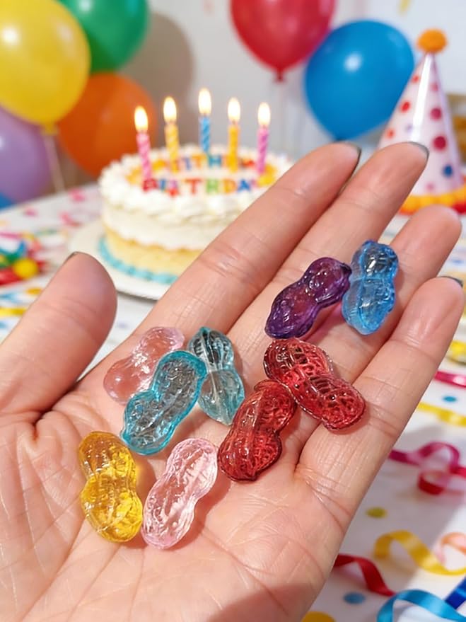 12 Cavity Peanut Silicone Mold – Silicone Fruit Mold for Chocolate, Fondant, Candle, Resin & Cake Decor, 3D DIY Candy Baking Tool for Parties & Gifts (Peanut)