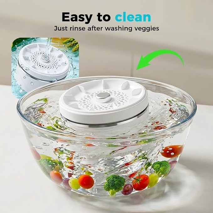 Fruit and Vegetable Washing Machine, Upgraded Portable Fruit Cleaner Device, IPX7 Waterproof Fruit and Vegetable Cleaner for Home Kitchen to Purify Produce (1PCS)