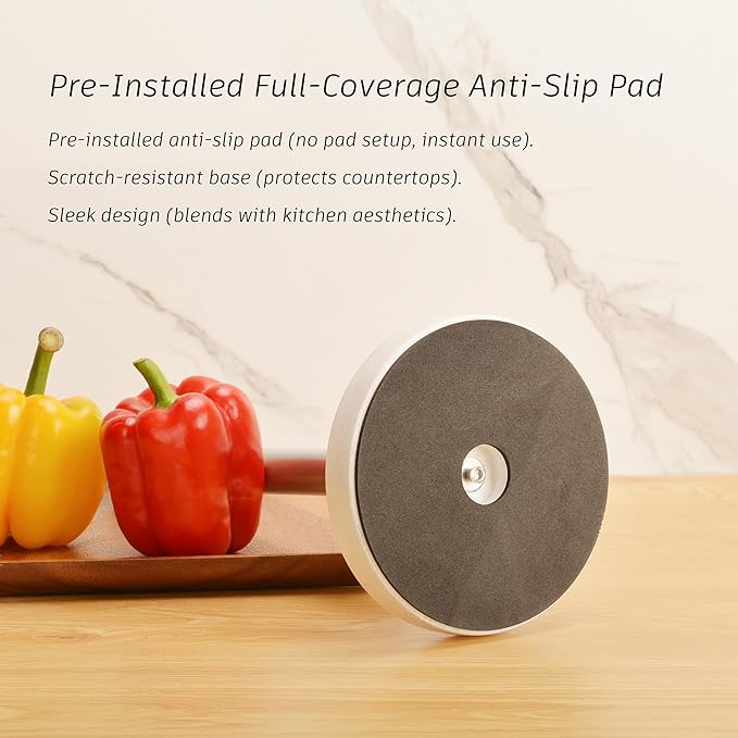 Paper Towel Holder Countertop, Heavy Weighted Marble Base Paper Towels Holder for Kitchen Counter, Modern Standing Papertowel Roll Holders(Brushed Nickel Stainless Steel Bar, White Natural Marble)