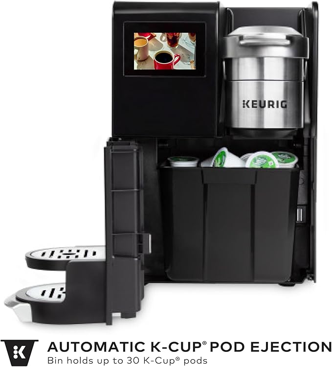 Keurig K-3550 Large Business Single Serve Coffee Maker, Plumbed, Silver/Black