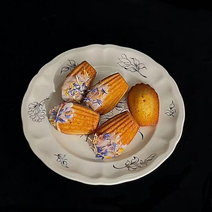 2 PCS Silicone Madeleine Pans, 18-Cavity Madeleine Baking Molds for Cake, Chocolate, Candy, Bread, Cookie, 12.8 x 9.65 x 0.55 Inches