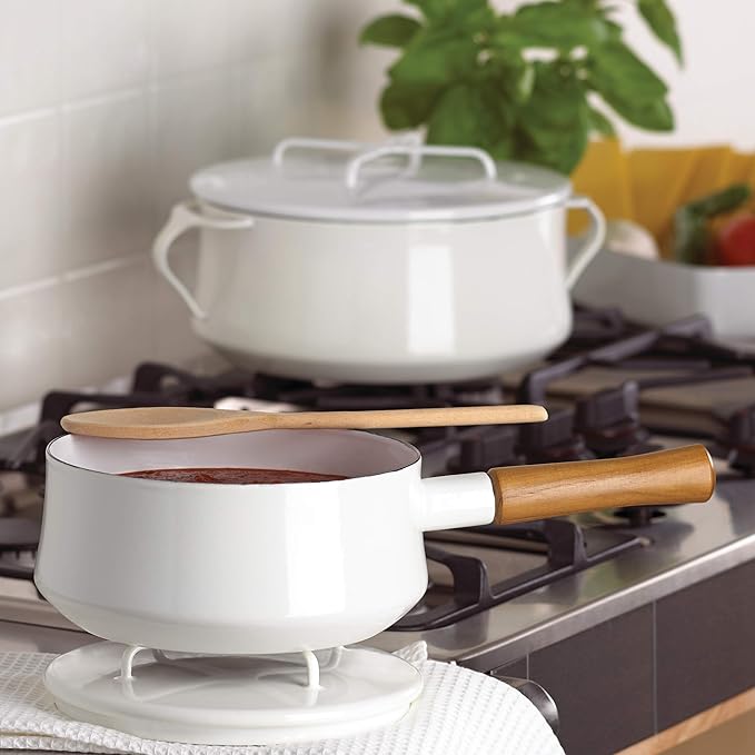 Dansk Kobenstyle White Saucepan, Medium