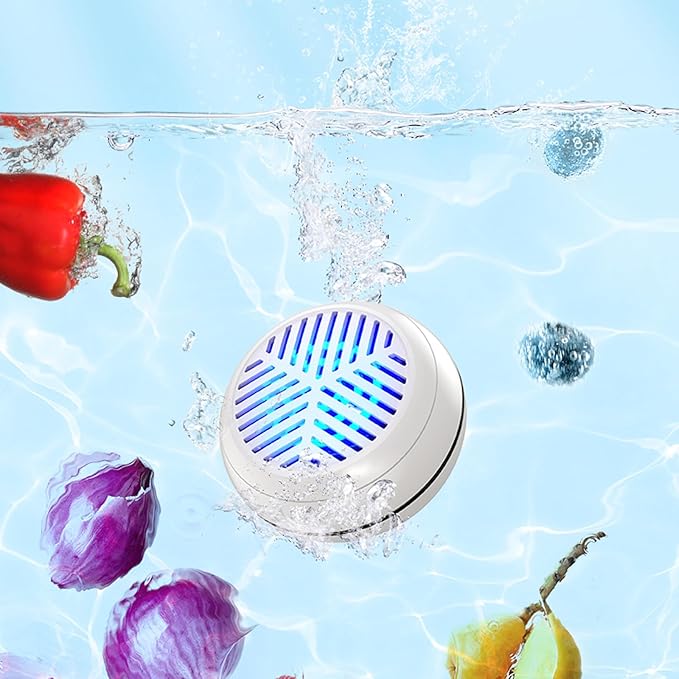 Automatic Sensors Fruit Vegetable Cleaner Ionic Purification Technology Charging Sturdy for Home and Kitchen Touch Free Vegetable Washer