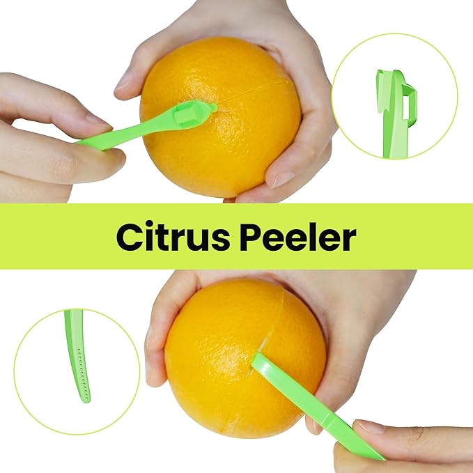 Vegetable Peeler, Swivel Potato Peelers with Handle, Green