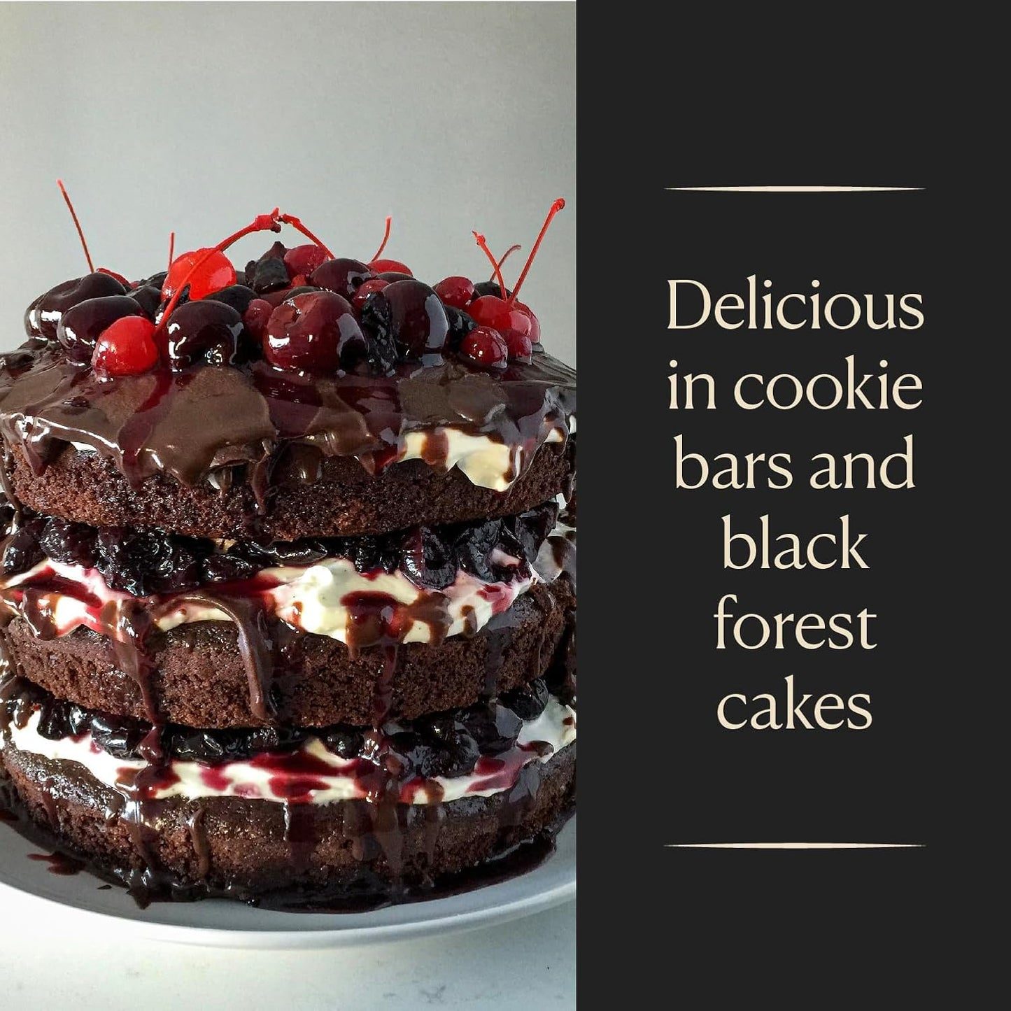 Cook's, Wild Cherry Extract for Baking, Preserves, Syrup, Cookies, Cakes, 4 oz
