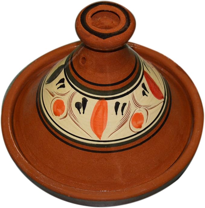 Moroccan Cooking Tagine Handmade Safe Lead Free Traditional Medium Size