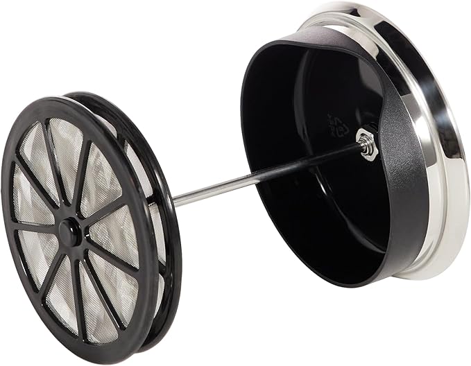 Bialetti Cappuccino Machine Milk Frother, Small, 200 milliliters, Steel (Pack of 6)