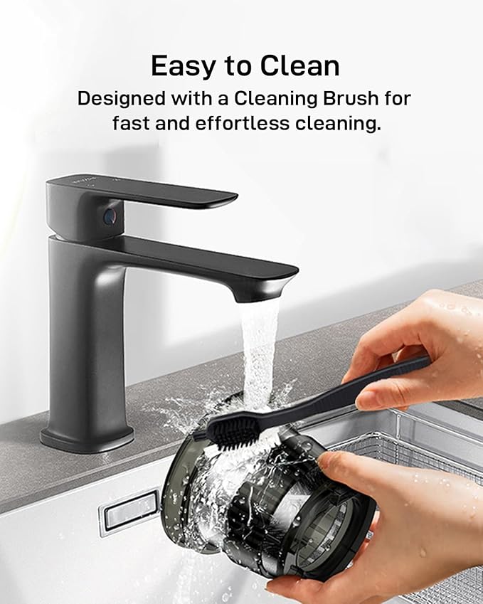 SIFENE Cold Press Juicer Machine, 4.3 Inch Wide Mouth Masticating Juicer For Whole Fruits And Vegetables, Slow Juice Extractor With High Torque Motor, Easy To Clean Brush Included, Gray