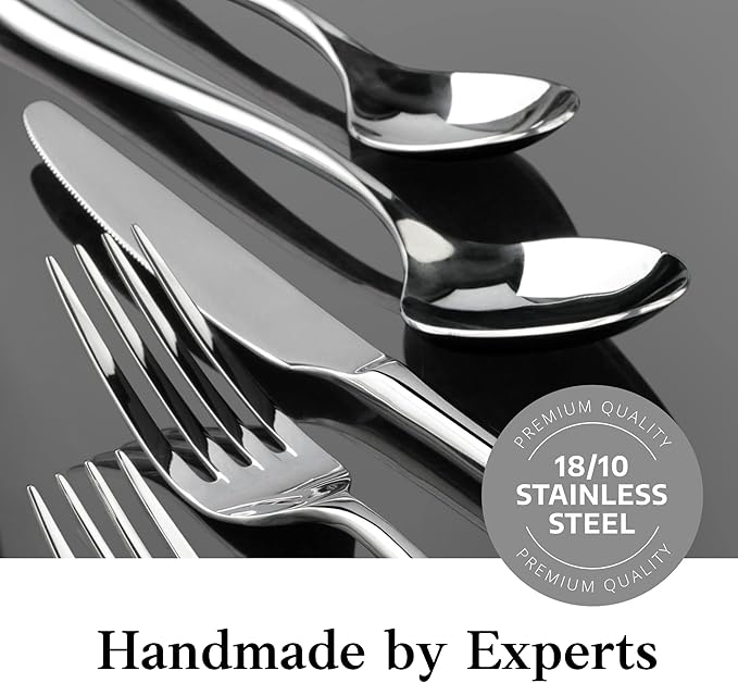 Artaste Rain II Forged 18/10 Stainless Steel (Copper (Service for 4), Flatware (20-Piece Set))