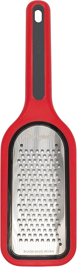 Microplane Select Series Coarse Blade Cheese Grater (Red)