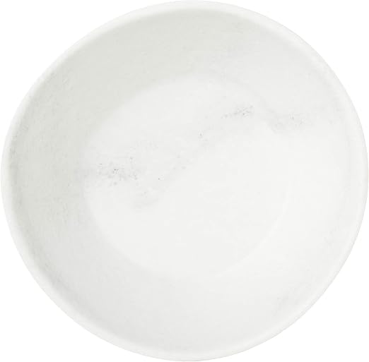 Carlisle FoodService Products Ridge Reusable Plastic Bowl Soup Bowl for Home and Restaurant, Melamine, 8 Ounces, Marble, (Pack of 24)