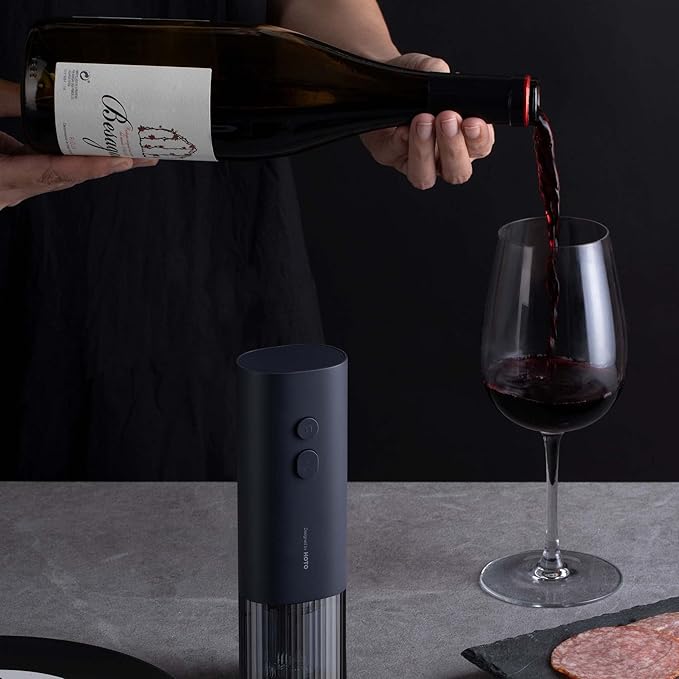 HOTO Electric Wine Opener Bunble with Box Cutter Utility Knife
