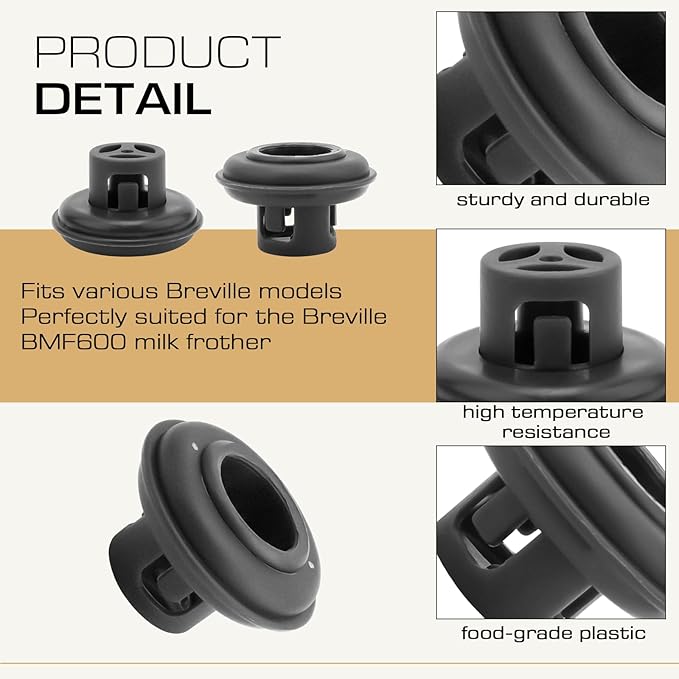 BMF600XL Latte Frothing Disc for Breville Milk Cafe - Milk Frother Plate Replacement Coffee Machine Accessories Part #BMF600XL - Fixes Milk Frothing Problems