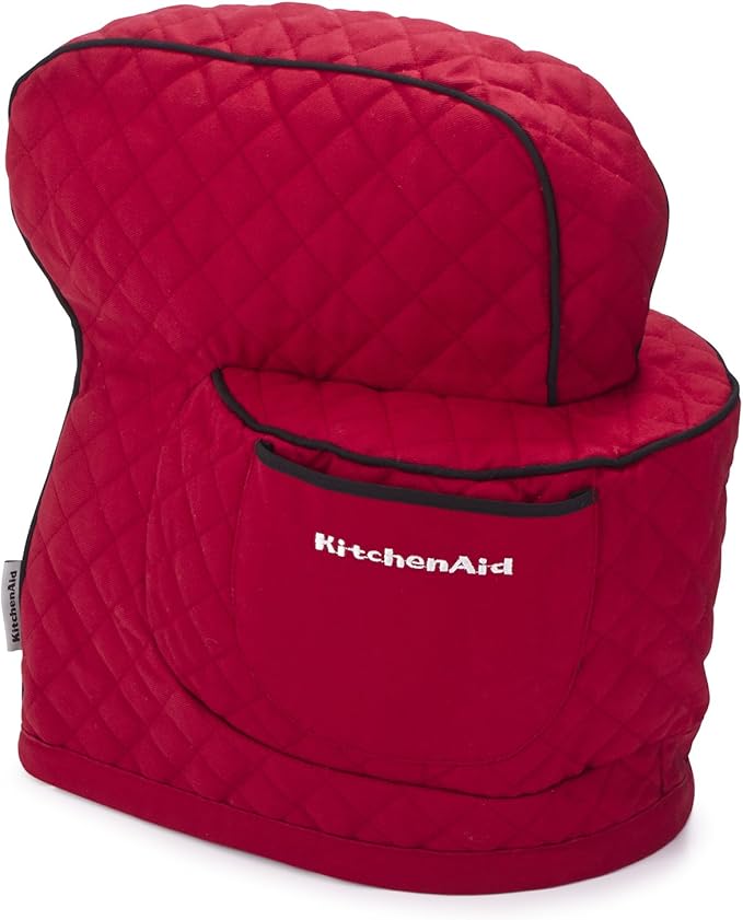 KitchenAid KSMCT1ER Fitted Stand Mixer Cover, Empire Red, 1"