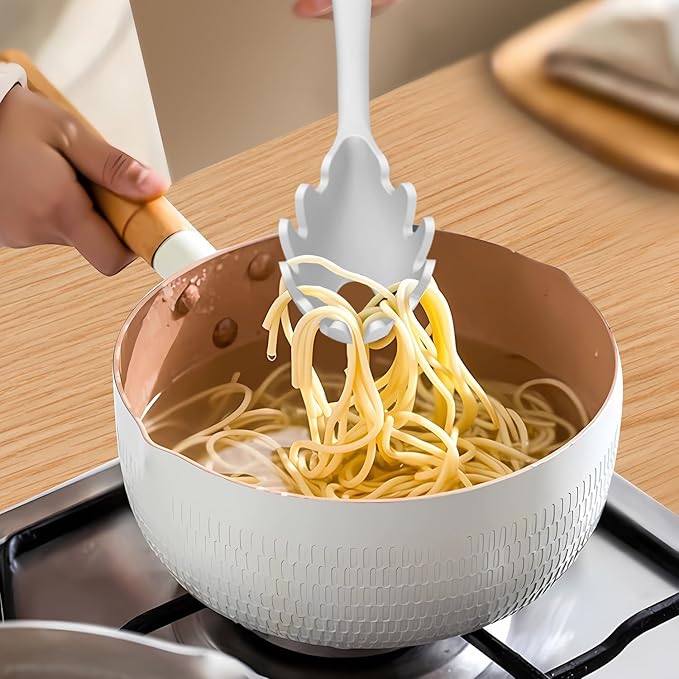 AOTHOD Silicone Cooking Utensils Set - 446°F Heat Resistant Silicone Kitchen Utensils,Spatula,Spoon, Kitchen Utensil Sets Gadgets Tools Set for Nonstick Cookware,Dishwasher Safe BPA FREE (Multicolor)
