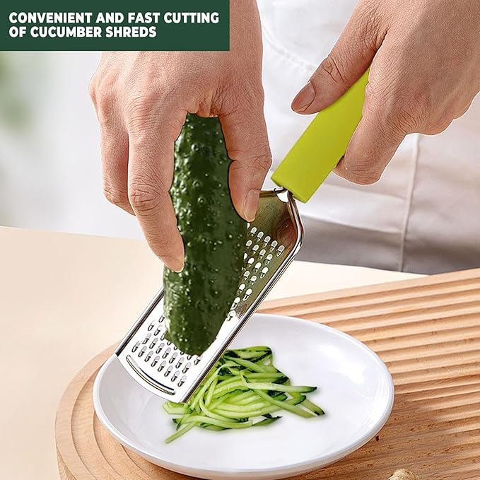 Apple Peeler:Pear Fruit Vegetable Peeler,Manual peeler for Peeling Apples, Pears, Cucumber;Garlic Carrot Potato Cheese Zester Grater, Essential Kitchen Tool(2-Pack) (blue)