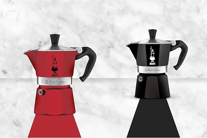 Bialetti - MOKA EXPRESS 3 Cup (Red or Black)