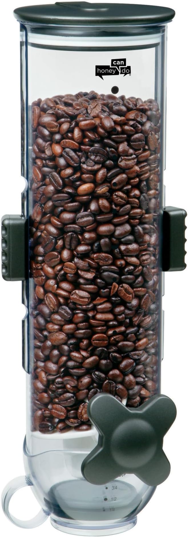 Zevro KCH-06138 Indispensable SmartSpace Wall-Mounted 13-Ounce Dry-Food Dispenser