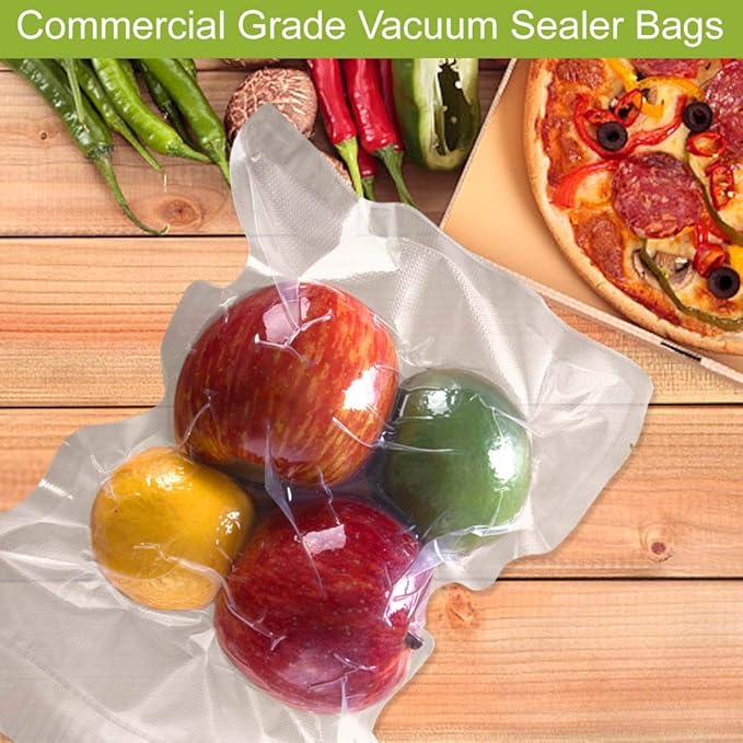 VacYaYa 8 Pack 8"x20'(4Rolls) and 11"x20' (4Rolls) Vacuum Sealer Bags Rolls with BPA Free and Heavy Duty,Commercial Grade Vaccume Seal Bags Rolls Work with Any Types Vacuum Sealer