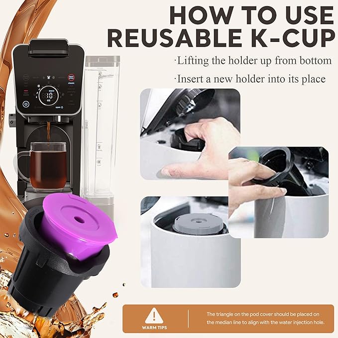 SKYPIA Replacement for K Cup Pod Holder Part with Exit Needle - Reusable Coffee Filter Holder for My K-Cup, Coffee Makers Accessory (Single Pack)