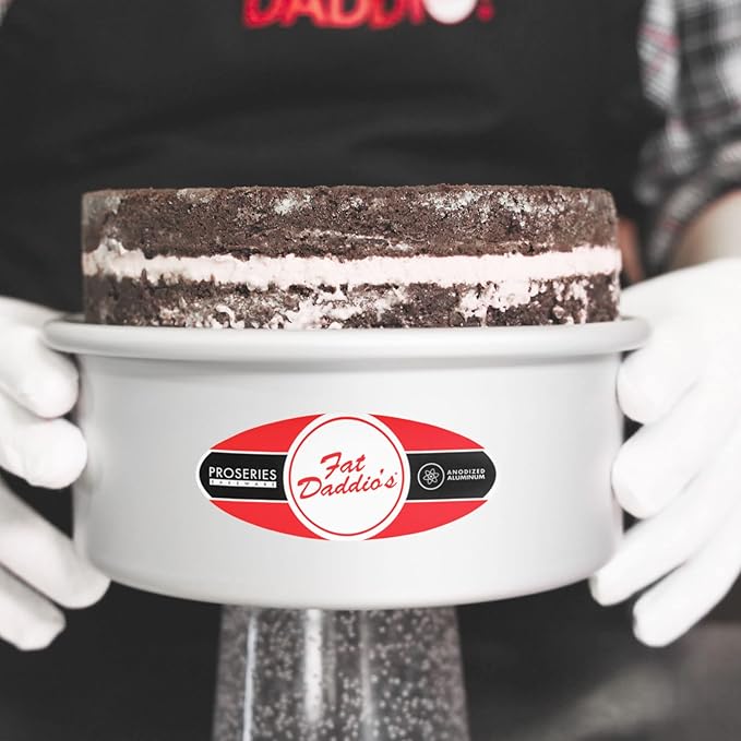 Fat Daddio's PCC-92 Anodized Aluminum Round Cheesecake Pan, 9 x 2 Inch
