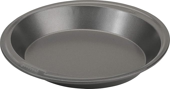 GoodCook Everyday Nonstick Steel Pie Pan, 9", Gray (Pack of 12)