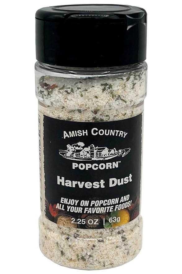 Amish Country Popcorn | Harvest Popcorn Dust - 2.25 oz | Old Fashioned, Non-GMO and Gluten Free