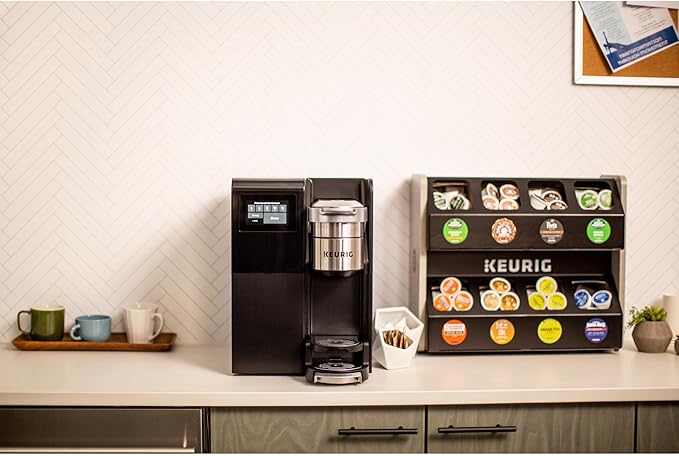 Keurig K-3550 Large Business Single Serve Coffee Maker, Plumbed, Silver/Black