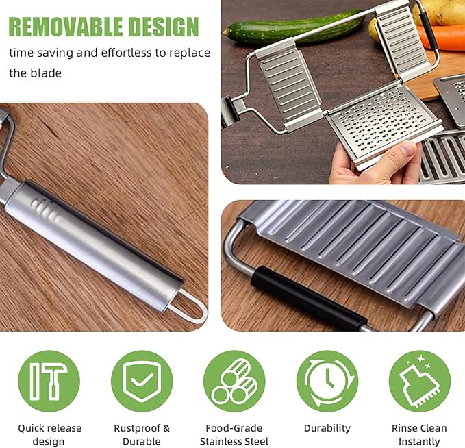 Grater Multifunctional 4 in 1 Handheld Cheese Grater, Professional Stainless Steel Cheese Graters for Kitchen, Durable, Dishwasher Safe, Easy To Use and Clean Essential Kitchen Gadgets